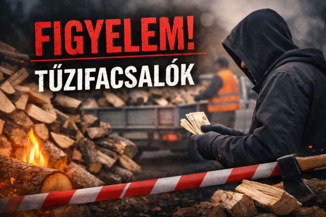 figyelem, tűzifacsalók, illusztráció, a kép tulajdonosa bognár géaz