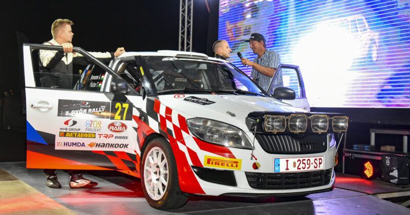 kronome győr rally rajtceremónia 2025 a5