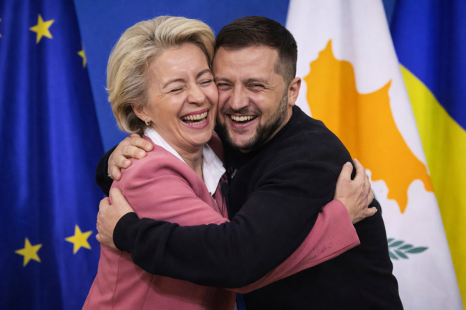 ursula és volodimir, ciprus, illusztráció, a kép tulajdonosa bognár géza