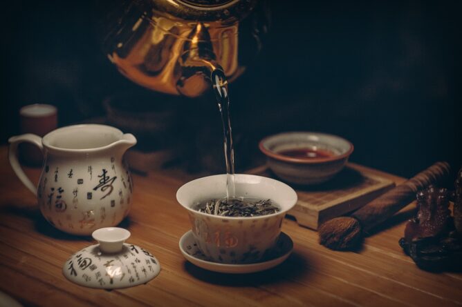 zöld tea, illusztráció, pixabay, pexels
