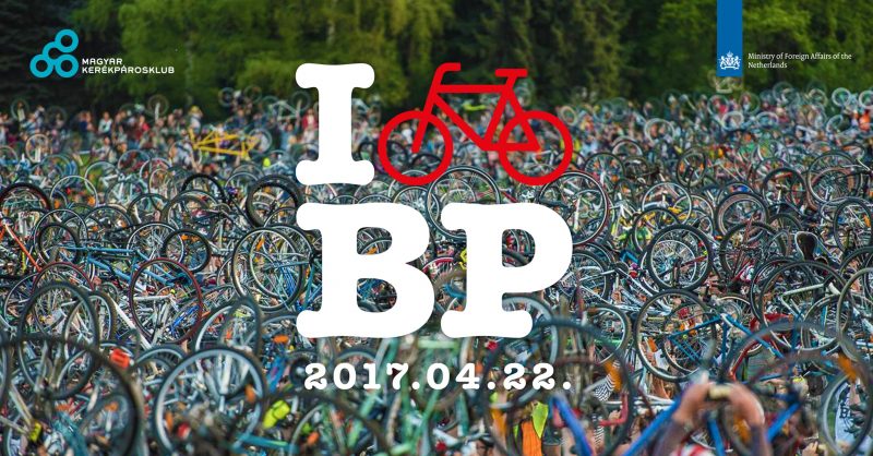 I Bike Budapest kerékpáros felvonulás