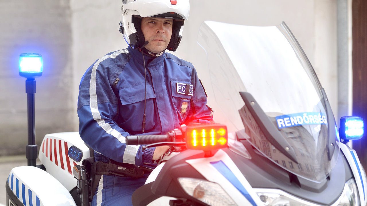 Európa legjobb motoros rendőre lett egy szegedi járőr