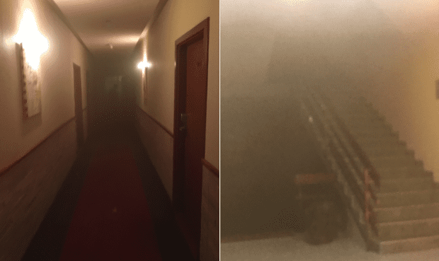 Pánik és rémület: Evakuálás a Hotel Termálban, tűz ütött ki