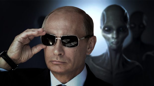 Vlagyimir Putyin lehet az első államfő, aki elismeri az idegenek létezését