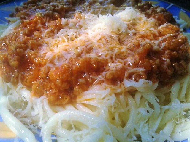 Ízletes Bolognai spagetti