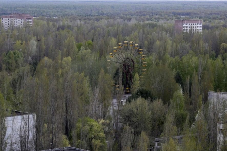 Tűz ütött ki a csernobili atomerőműnél - VIDEÓ