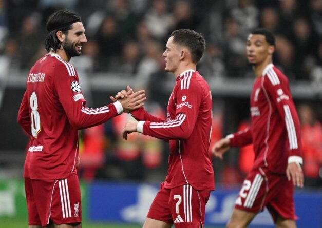 Most Szoboszlai gratulálhat Wirtz díjához a Liverpoolnál (Fotó: DPA/Arne Dedert)