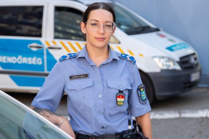 szemenyei kamilla, r.örm, békéscsaba, police.hu