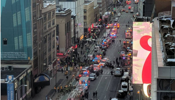 Meghökkentő felvételek a New York-i robbantás utáni állapotokról