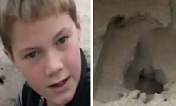 11 éves fiú élve eltemetve talált egy kislányt a homokdűnék között, majd újraélesztette