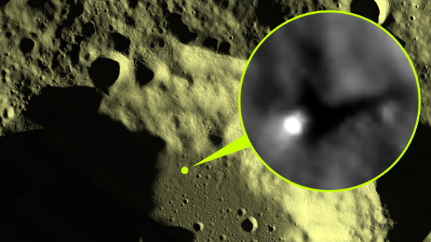 Rejtélyes, fénylő objektumot fedezett fel a Holdon egy magyar kutató
