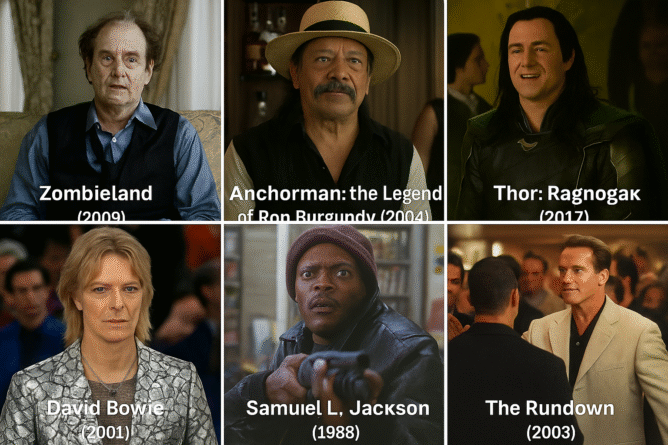 cameok a filmeken, a kép illusztráció, al generált