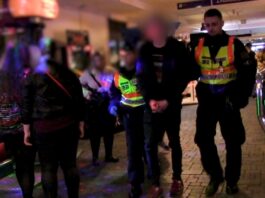 Rendőreink társhatóságokkal ellenőriztek szombat éjjel a fővárosban. Sok körözött személyt elfogtak. Köszönjük! Hirmagazin.eu (Kép: police)