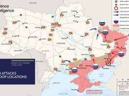 orosz ukran haboru terkep 2022 majus 13 brit vedelmi miniszterium 531597