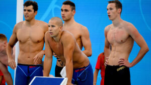A magyar férfi 4x100 m gyorsváltó csapat, ezüstöt úszott Rómában, Hirmagazin.eu Kép: Czeglédi Zsolt