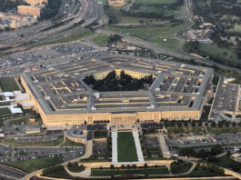 the pentagon, cropped square