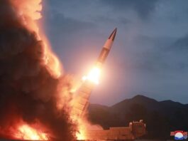 Észak koreai fegyverkísérlet