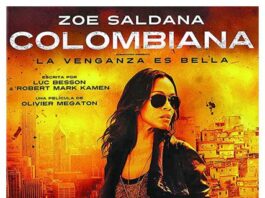 colombiana dvd new film