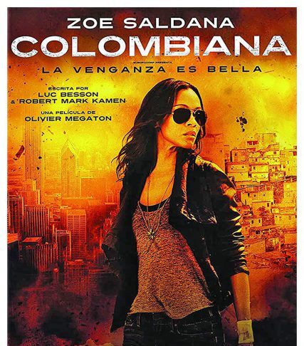 colombiana dvd new film