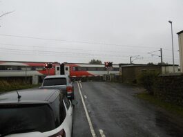 beal level crossing geograph.org.uk 5595924