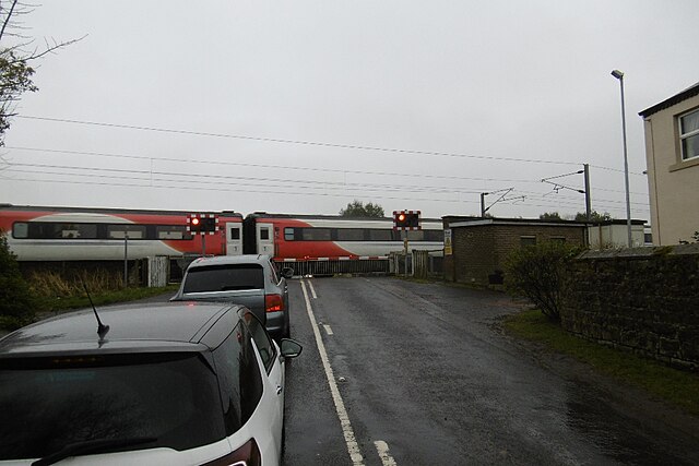 beal level crossing geograph.org.uk 5595924