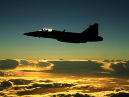 czech air force saab jas 39 gripen inflight