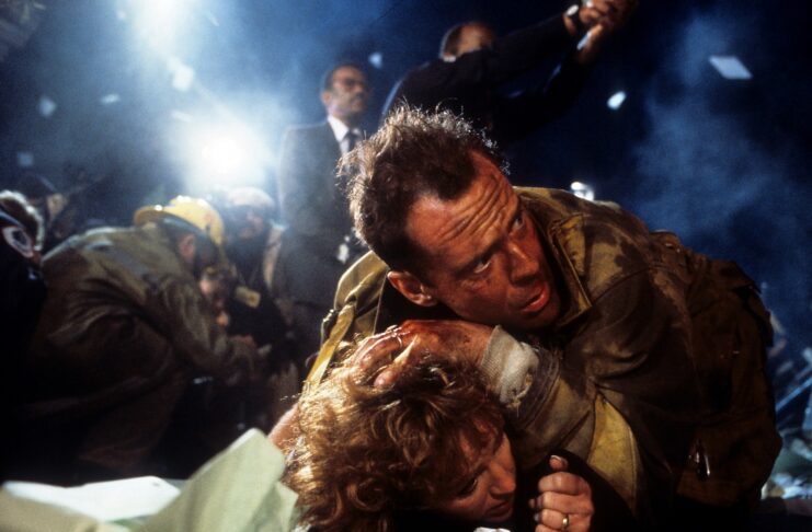 bonnie bedelia and bruce willis in 'die hard'