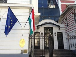 photo du bâtiment actuel de l'ambassade de hongrie en france