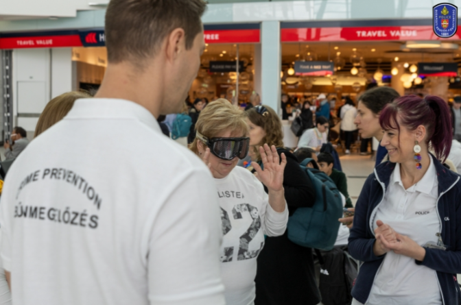 brfk, prevenció, liszt ferenc repülőtér, police.hu