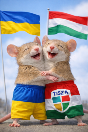 ukrán magyar barátság, illusztráció, a kép tulajdonosa bognár géza