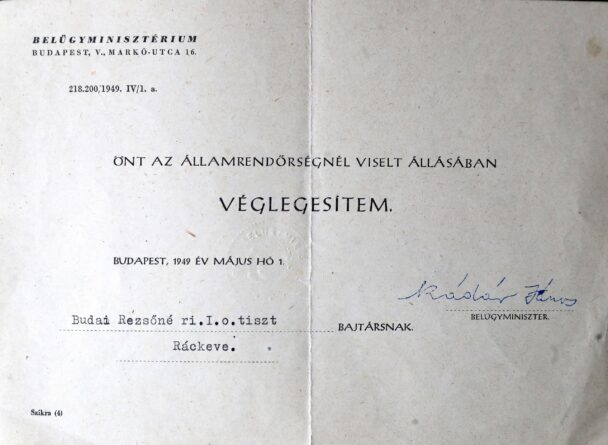 budai rezsőné 100 éves, köszöntés, police.hu,4