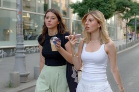 nők, séta, divat, illzstráció, pixabay,