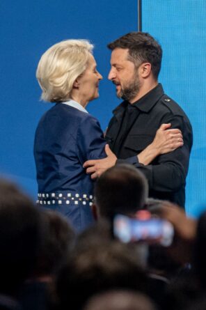 volodimir zelenszkij és ursula von der leyen fotó, afp fotó, jonas roosens forrás, anp mag