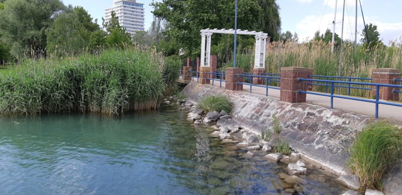 balaton, balatonalmádi, móló bejárata, illusztráció, a kép tulajdonosa bognár géza